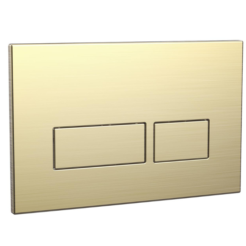 Scudo Rectangle Dual Toilet Flush Buttons (5 colours) - Brand New Bathrooms