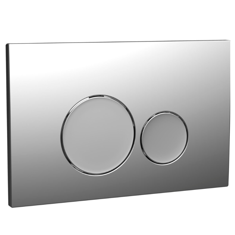 Scudo Round Dual Toilet Flush Buttons (5 colours) - Brand New Bathrooms