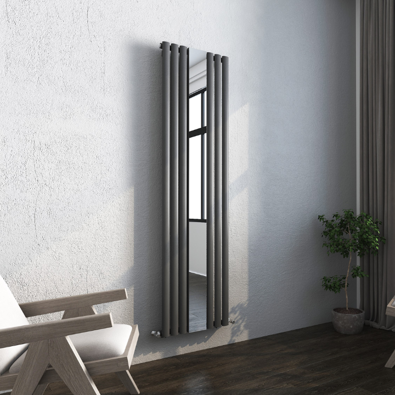 Senator Florence Designer Mirror Radiator (1 size, 3 colours) - Brand New Bathrooms