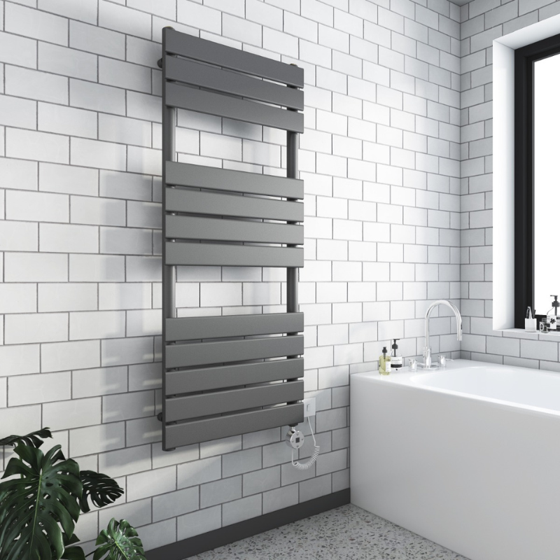 Senator Modena Electric Towel Radiator (2 sizes, 4 colours) - Brand New Bathrooms