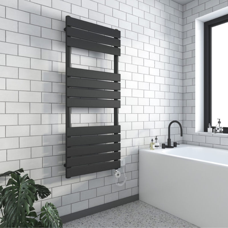 Senator Modena Electric Towel Radiator (2 sizes, 4 colours) - Brand New Bathrooms