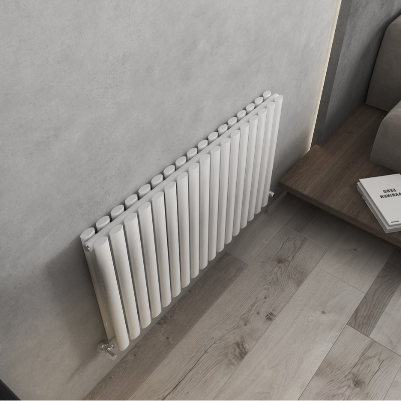 Senator Nirvana Single Panel Designer Horizontal Radiator (6 sizes, 3 colours) - Brand New Bathrooms