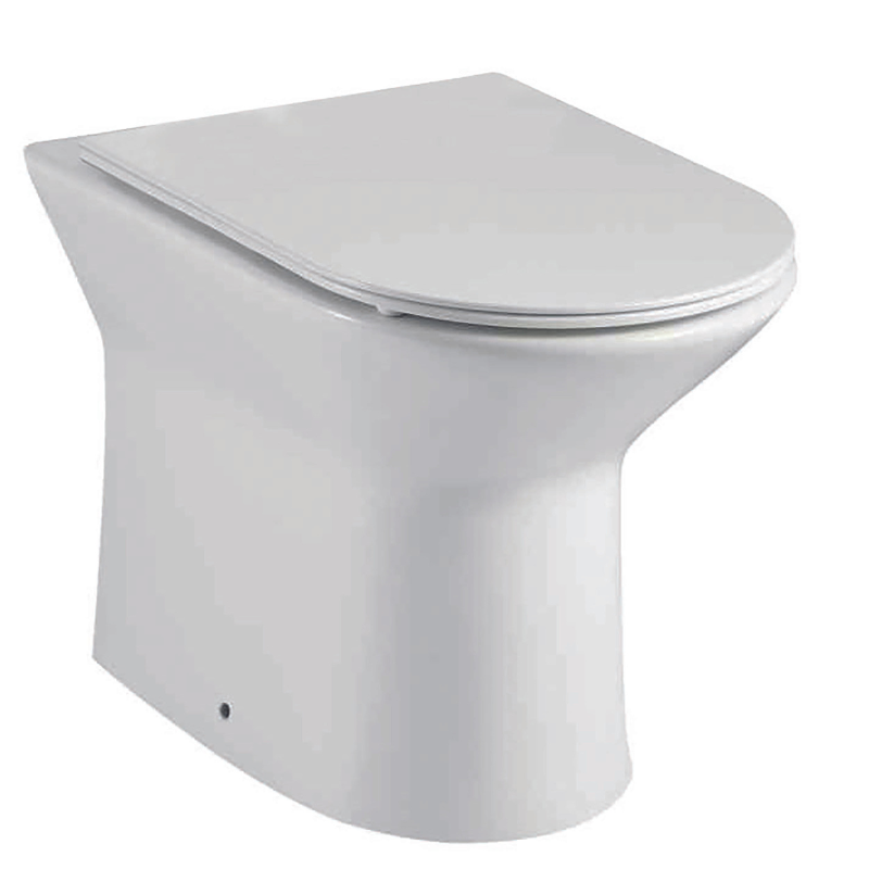 Scudo Middleton Rimless BTW Pan (White) - Brand New Bathrooms