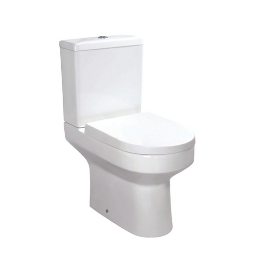 Scudo Spa Comfort Height Toilet Pan (White) -  Brand New Bathrooms