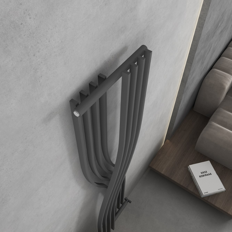 Senator Venus Anthracite Grey Designer Radiator (1 size, Anthracite) - Brand New Bathrooms