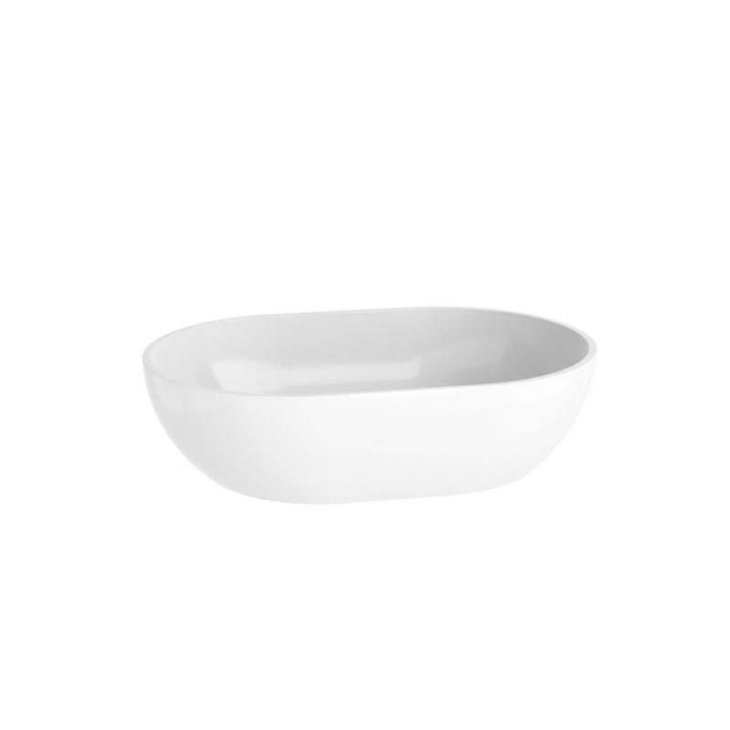 Scudo Neo Gloss Counter Top Basin (White) -  Brand New Bathrooms