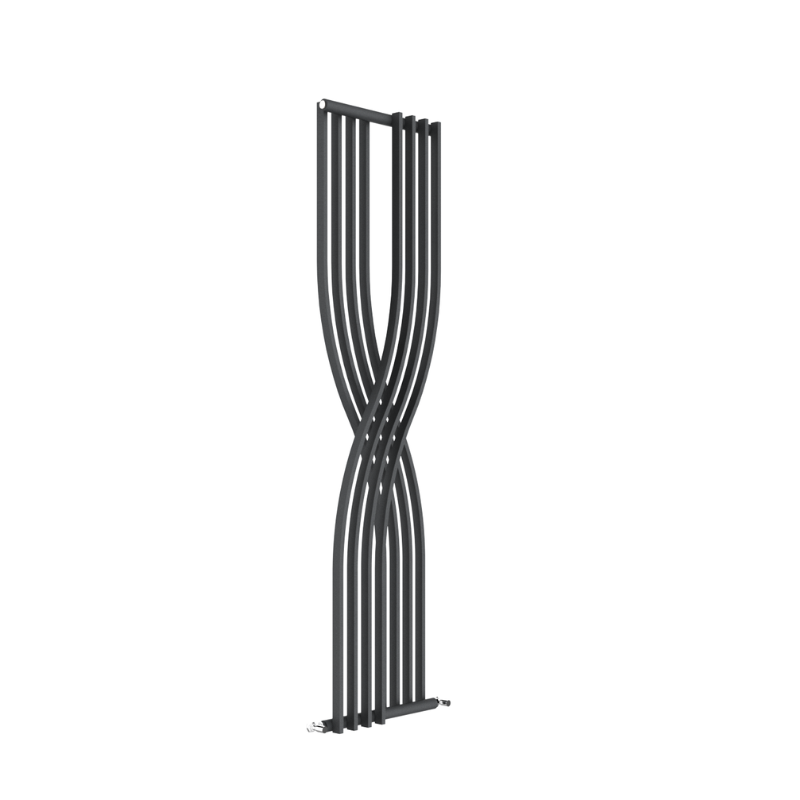 Senator Venus Anthracite Grey Designer Radiator (1 size, Anthracite) - Brand New Bathrooms