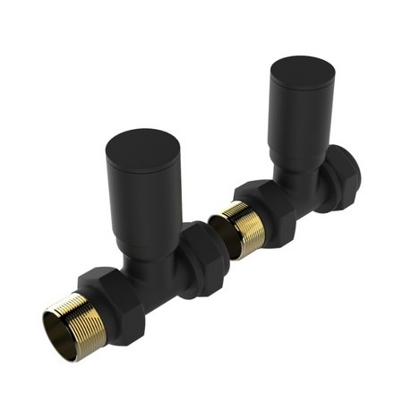 Senator Premium Radiator Valves Straight (1 size, 4 colours) - Brand New Bathrooms