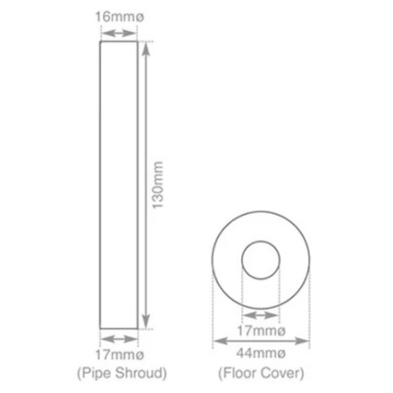 Carron Pipe Kit Shroud (1 size, 3 colours) - Brand New Bathrooms
