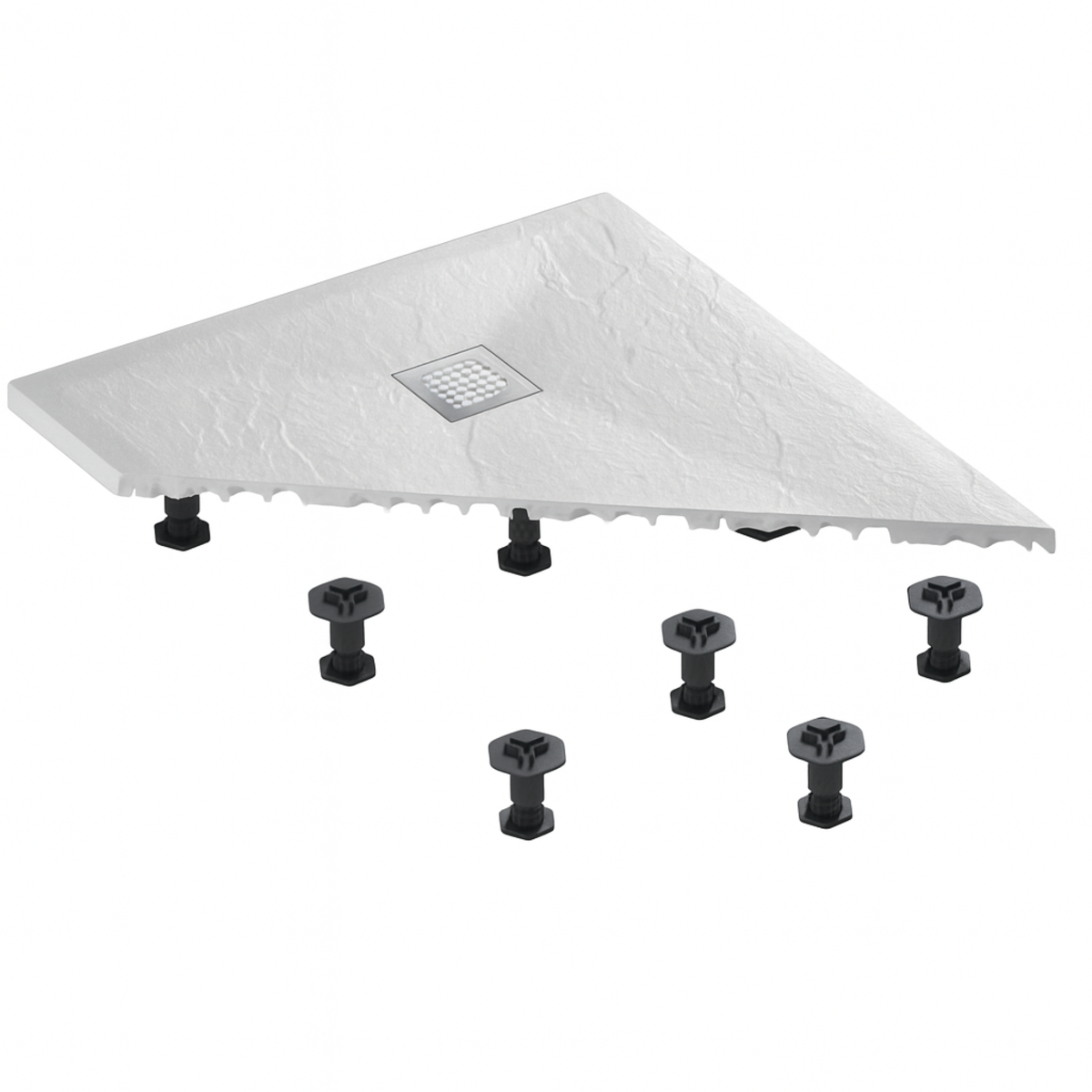 Brand New Bathrooms Shower Tray Riser Kit for Polymer Shower Tray Range (2 sizes, 3 colours)