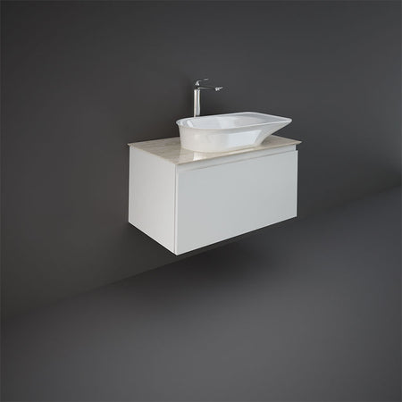 RAK Ceramics Valet 640mm Countertop Oval Washbasin (1 size, 2 colours) - Brand New Bathrooms