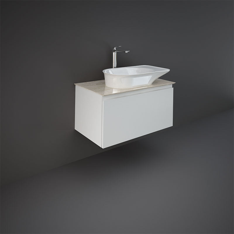 RAK Ceramics Valet 640mm Countertop Oval Washbasin (1 size, 2 colours) - Brand New Bathrooms