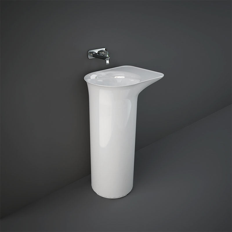 RAK Ceramics Valet Freestanding 560mm Washbasin (1 size, 2 colours) - Brand New Bathrooms