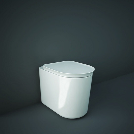 RAK Ceramics Valet Rimless Back to Wall WC Pan (1 size, White) - Brand New Bathrooms