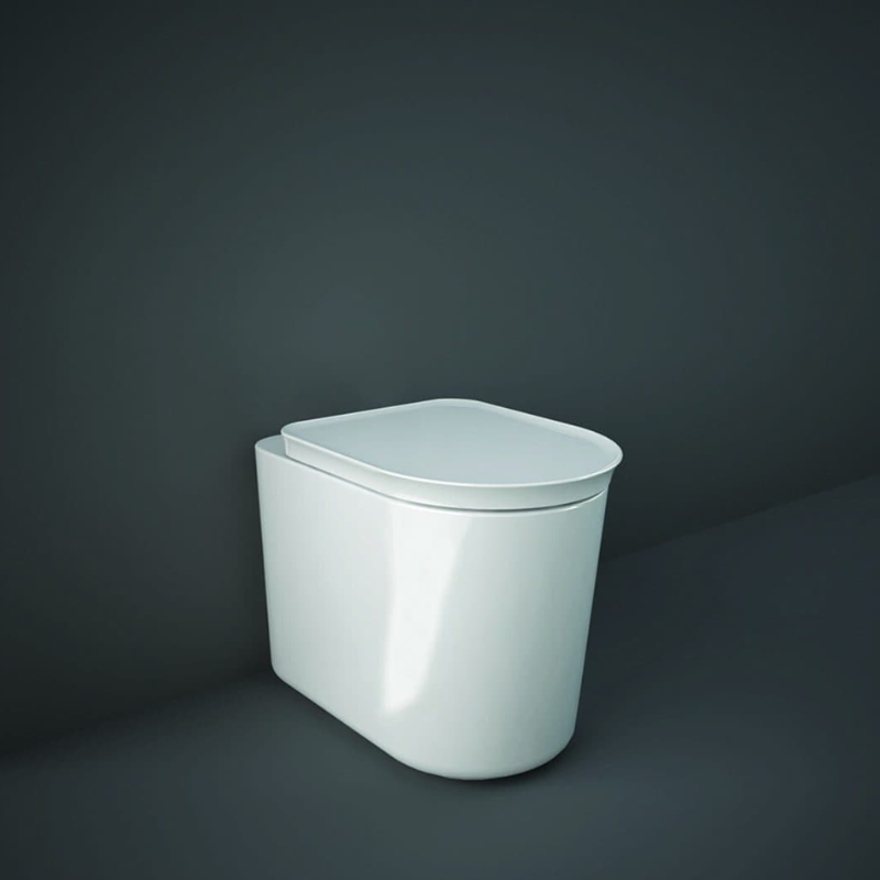 RAK Ceramics Valet Rimless Back to Wall WC Pan (1 size, White) - Brand New Bathrooms