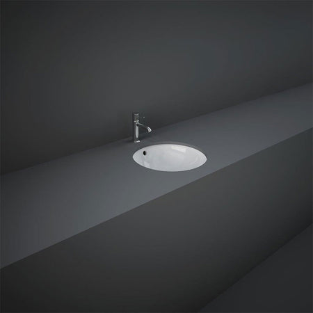 RAK Ceramics Variant Under Counter Basin with No Tap Hole (5 styles, Alpine White) - Brand New Bathrooms