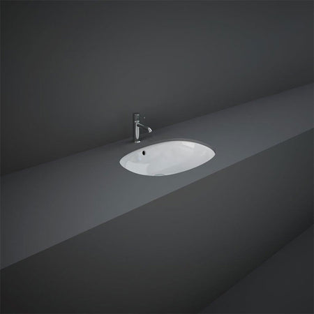RAK Ceramics Variant Under Counter Basin with No Tap Hole (5 styles, Alpine White) - Brand New Bathrooms