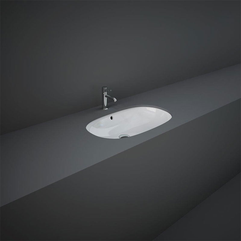 RAK Ceramics Variant Under Counter Basin with No Tap Hole (5 styles, Alpine White) - Brand New Bathrooms