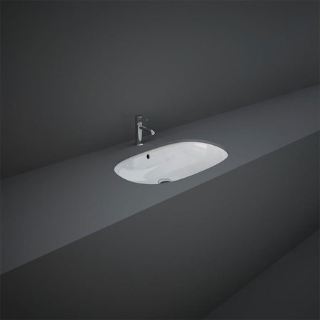RAK Ceramics Variant Under Counter Basin with No Tap Hole (5 styles, Alpine White) - Brand New Bathrooms