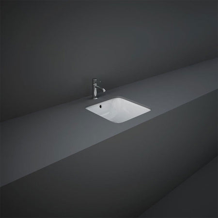 RAK Ceramics Variant Under Counter Basin with No Tap Hole (5 styles, Alpine White) - Brand New Bathrooms
