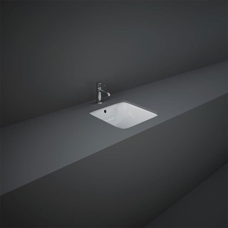 RAK Ceramics Variant Under Counter Basin with No Tap Hole (5 styles, Alpine White) - Brand New Bathrooms