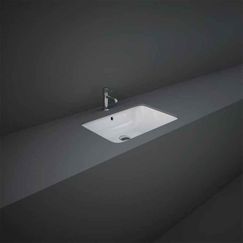 RAK Ceramics Variant Under Counter Basin with No Tap Hole (5 styles, Alpine White) - Brand New Bathrooms