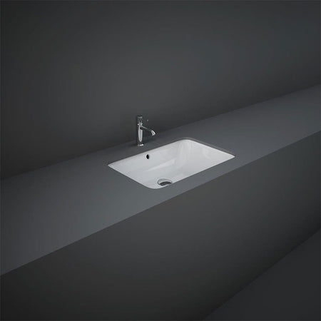 RAK Ceramics Variant Under Counter Basin with No Tap Hole (5 styles, Alpine White) - Brand New Bathrooms