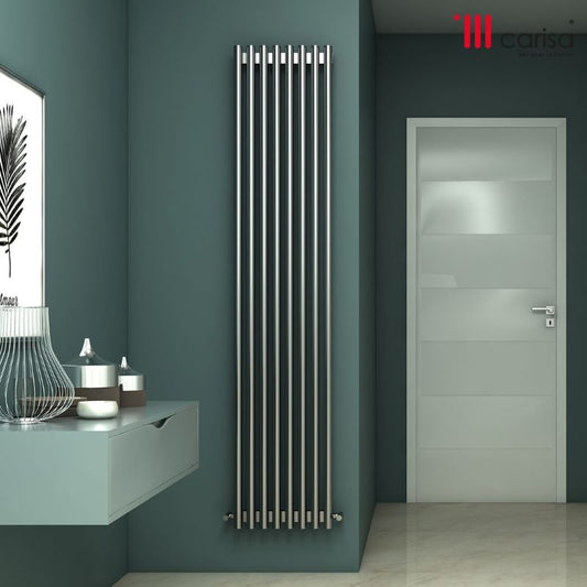 Carisa Versailles Stainless Steel Bespoke Radiator (4 sizes, 2 colours)