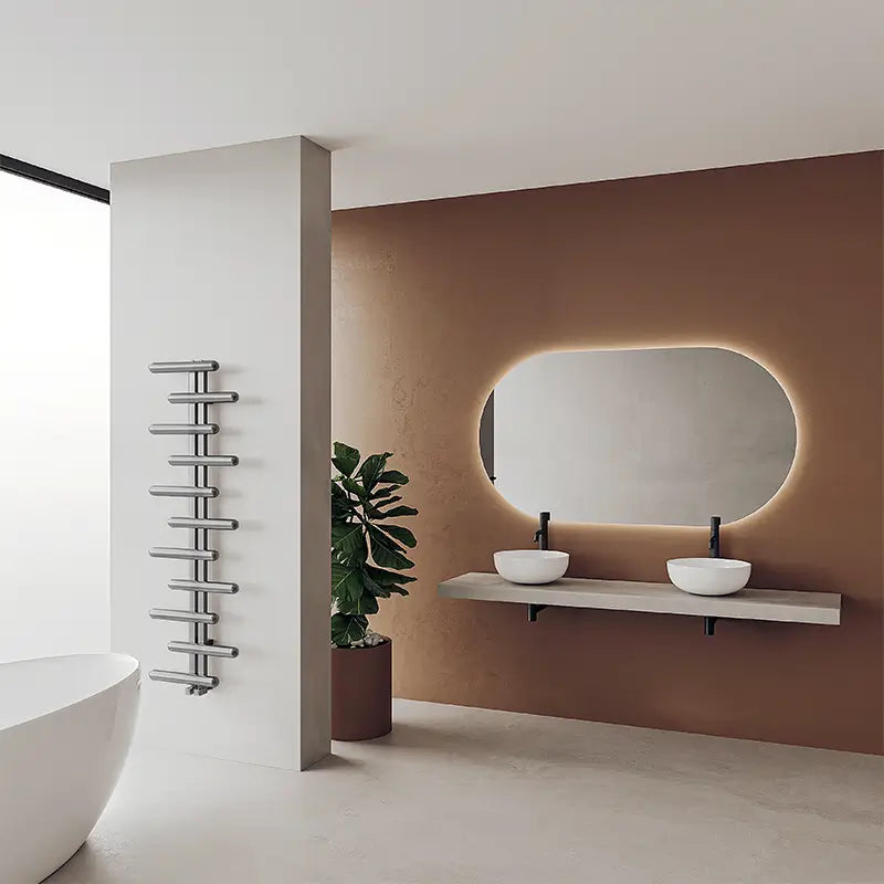 Carisa Vivi Stainless Steel Towel Radiator (2 Sizes) - Brand New Bathrooms