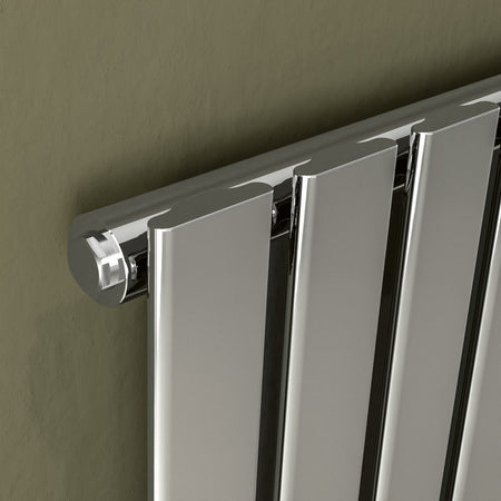 Eucotherm Vega Chrome Flat Panel Radiators (1 colour, 2 sizes) - Brand New Bathrooms