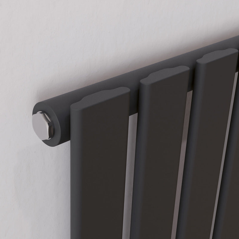 Eucotherm Vega Electro Vertical Flat Panel Electric Radiators with Smart Control (2 colours, 2 sizes) - Brand New Bathrooms