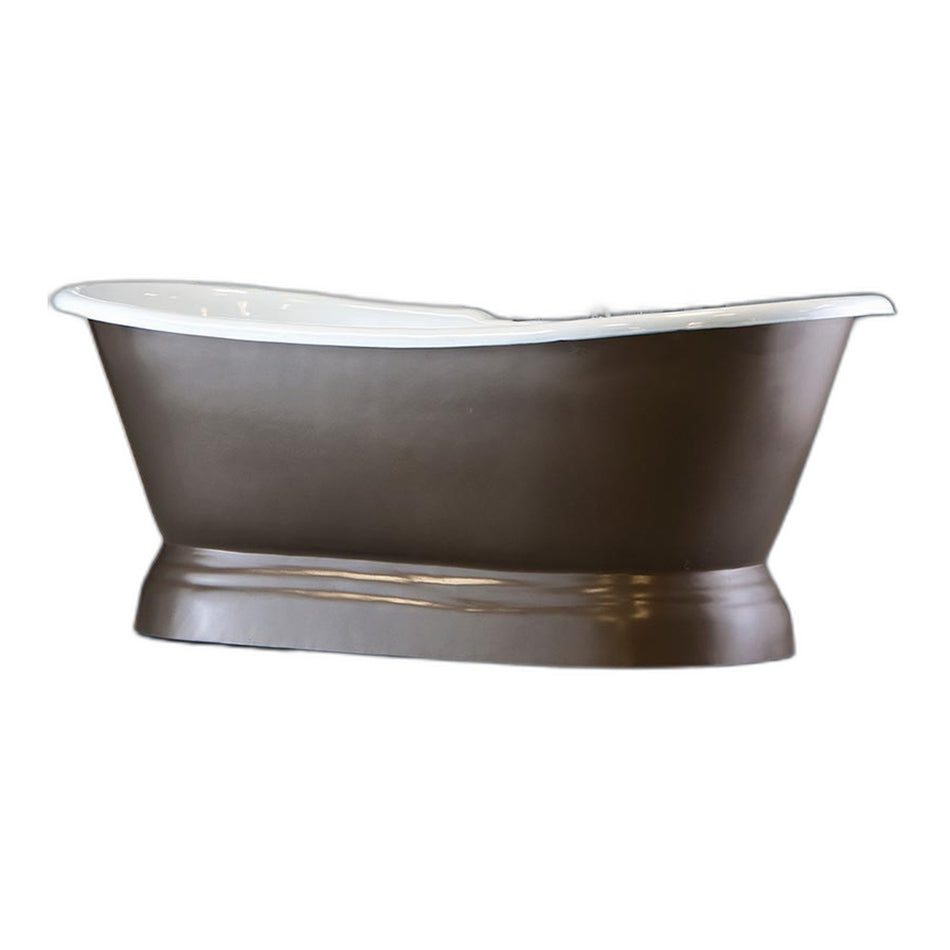 Arroll Versailles Cast Iron Freestanding Plinth Base Bathtub (1 size, any colour)