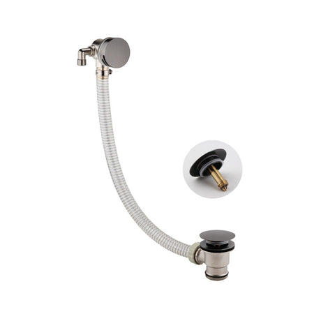 Scudo Round Overflow Filler Bath Waste (5 colours) - Brand New Bathrooms