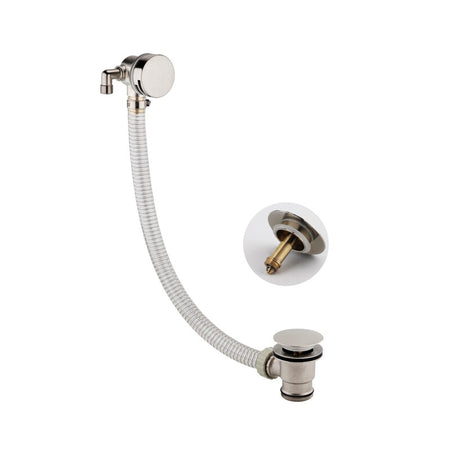 Scudo Round Overflow Filler Bath Waste (5 colours) - Brand New Bathrooms