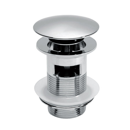 Scudo Round & Square Dome Slotted Sprung Basin Waste - Easy Clean (7 Variants) - Brand New Bathrooms