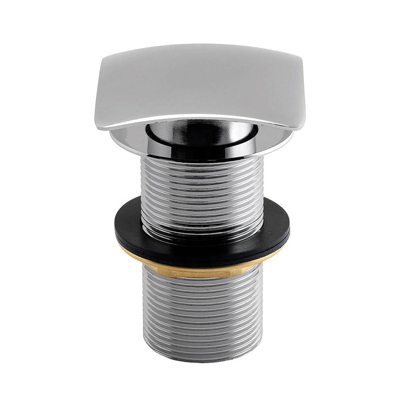 Scudo Round & Square Dome Unslotted Sprung Basin Waste (3 Variants) - Brand New Bathrooms