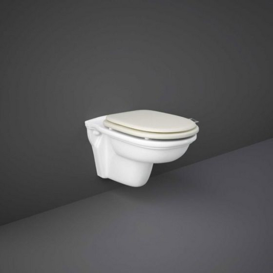 RAK Ceramics Washington Rimless Wall Hung WC Pan (1 size, White) - Brand New Bathrooms