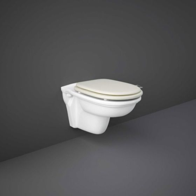 RAK Ceramics Washington Rimless Wall Hung WC Pan (1 size, White) - Brand New Bathrooms