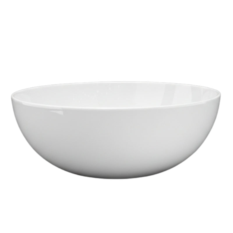 Loutro Lavabo Zora Round Polystone Basin (1 size, Gloss White) - Brand New Bathrooms