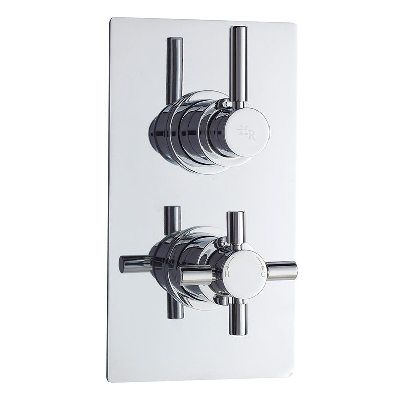 Hudson Reed Tec Pura Triple Thermostatic Shower Valve (Chrome) - Brandnew Bathroom