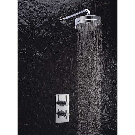 Hudson Reed Tec Pura Triple Thermostatic Shower Valve (Chrome) - Brandnew Bathroom