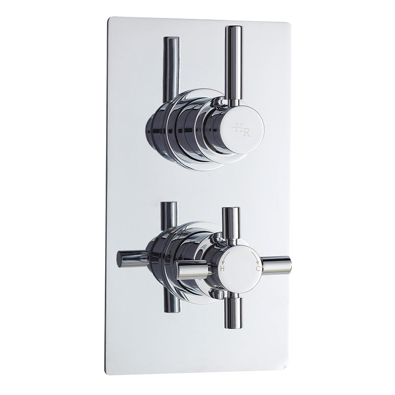 Hudson Reed Tec Pura Thermostatic Shower Valve With Diverter (Chrome) - Brandnew Bathroom