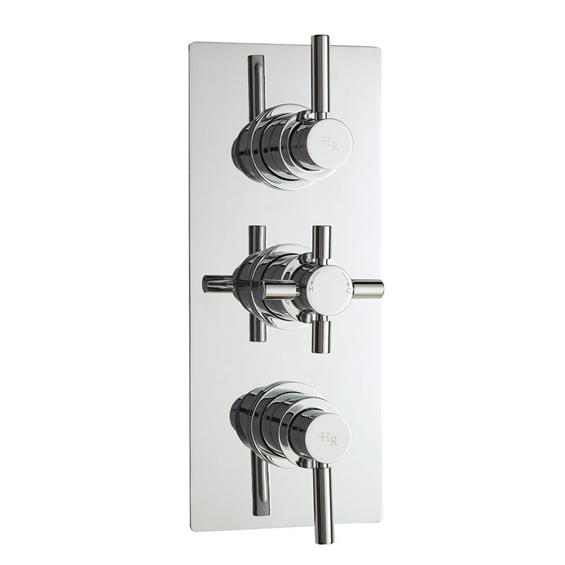 Hudson Reed Tec Pura Thermostatic Shower Valve With Diverter (Chrome) - Brandnew Bathroom