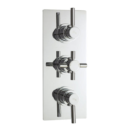 Hudson Reed Tec Pura Thermostatic Shower Valve With Diverter (Chrome) - Brandnew Bathroom