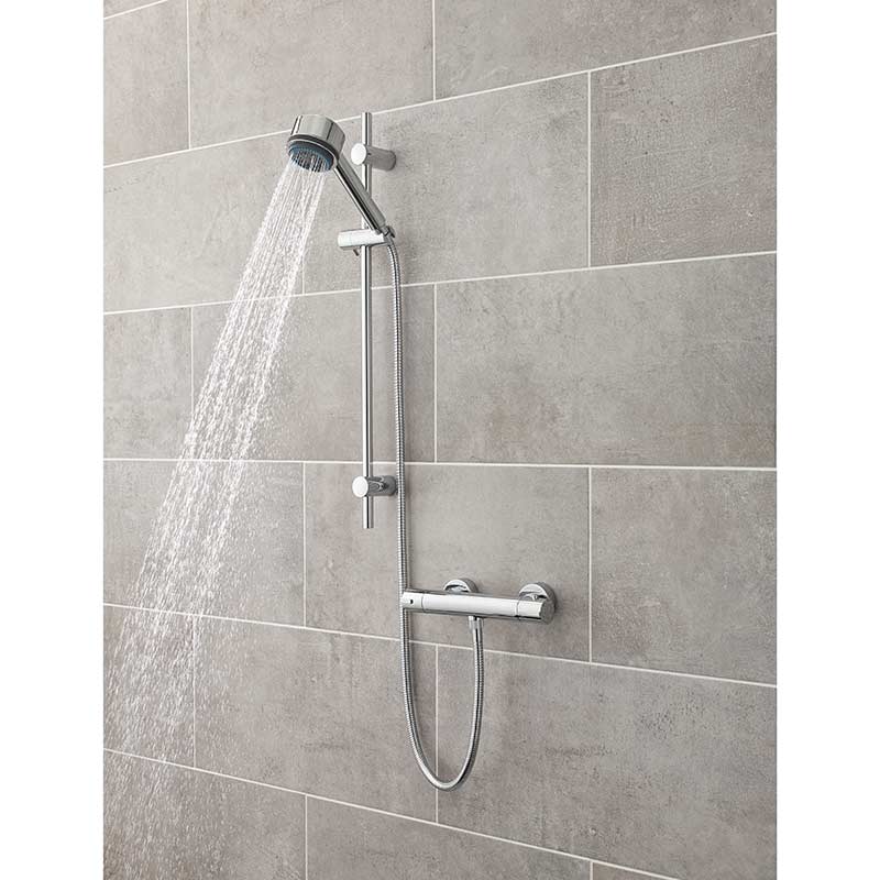 Hudson Reed Linear Slide Rail Shower Kit (Chrome) | Brand New Bathrooms