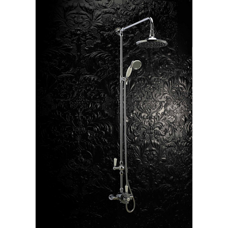 Nuie Victorian Dual Thermostatic Shower Valve (1 size, Chrome) - Brand New Bathrooms