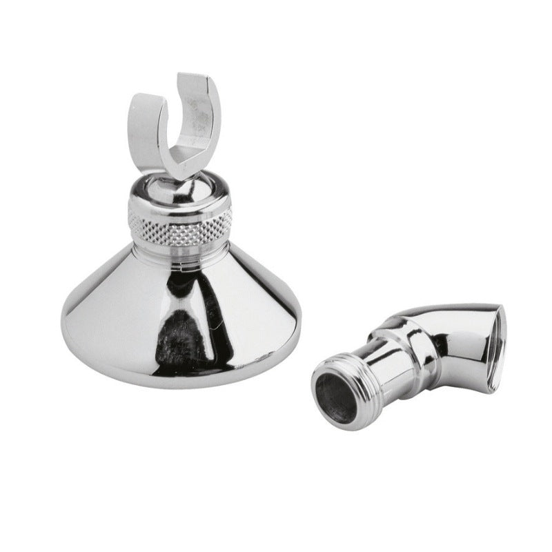 Nuie Shower Accessories Wall Bracket & Elbow (1 size, Chrome) - Brand New Bathrooms