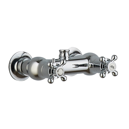 Nuie Shower Kits Traditional Thermostatic Shower Valve & Kit (2 sizes, Chrome) - Brand New Bathrooms
