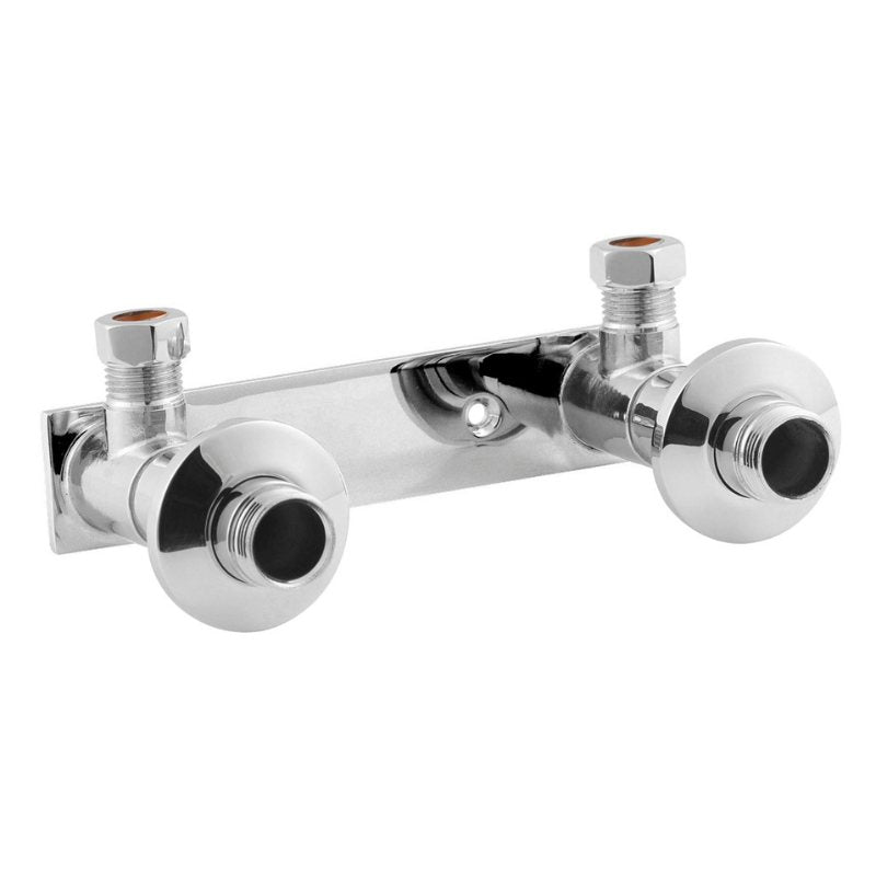 Nuie Bar Showers Fast-Fit Bracket for Bar Thermostats (1 size, Chrome) - Brand New Bathrooms