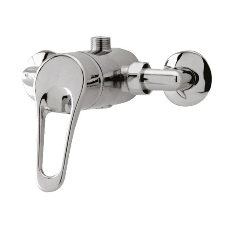 Nuie Round Showers Concealed Or Exposed Shower Valve (1 size, Chrome) - Brand New Bathrooms